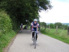 Fiets training in de Ardennen Hans Beukers