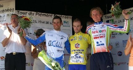 Peter van Dijk op het podium