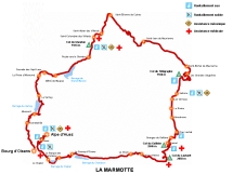Route Marmotte 2012