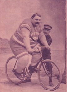 Overgewicht op de fiets