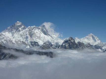 Fenomenaal uitzicht op achtduizenders als de Mt. Everest