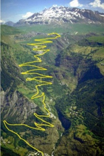 De Alp d'Huez een half uur sneller beklimmen 	