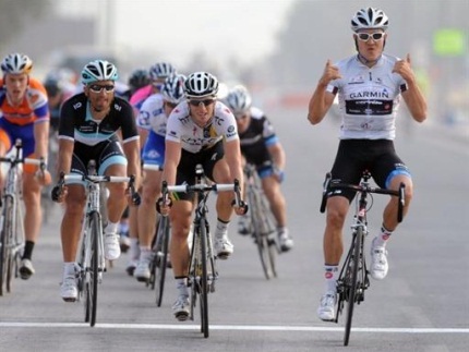 Heinrich wint de 3e etappe in Tour of Qatar