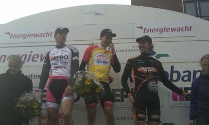Jim van den Berg 1e in de Ronde van Groningen 2011
