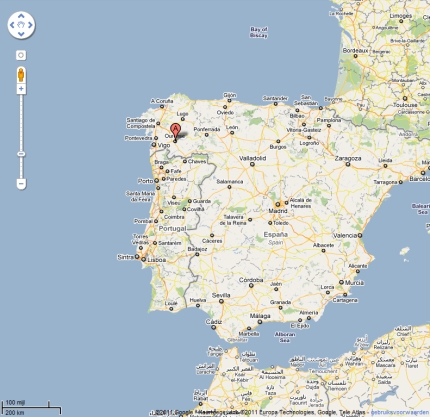 Ourense: plaats van de wedstrijd