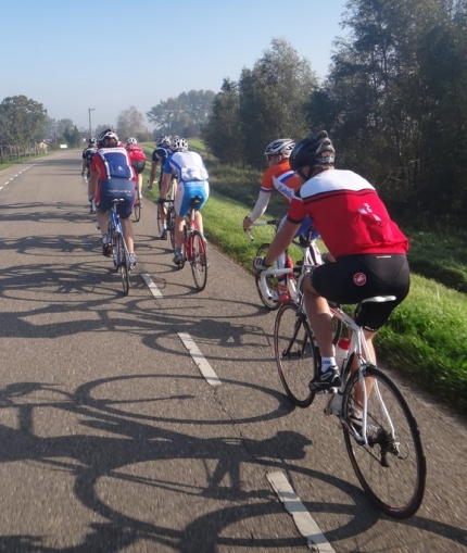 Op weg naar Schoonhoven 40 km/uur