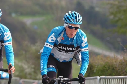 Dan Martin tijdens Luik Bastenaken Luik 2012