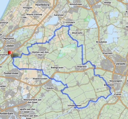 WebTrainer trainingronde 145 km