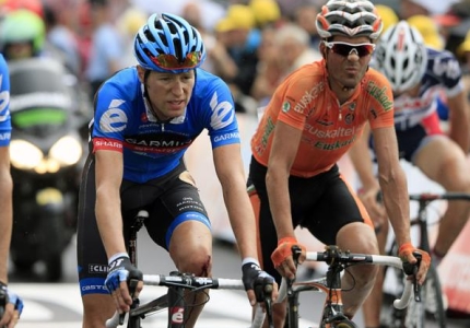 Ryder Hesjedal Tour de France 2012 Stage 06