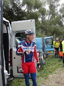 Hans Metselaar tijdes Tour for Life 2012