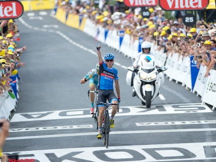 Dan Martin wint de 9e etappe in de Tour de France