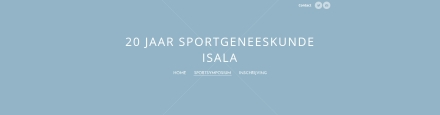 ISALA 20 jaar sportgeneeskunde