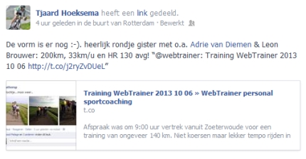WebTrainer training 2013-10-06 Tjaard Hoeksema