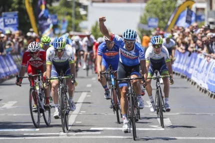 Nathan Haas wins Herald Sun Tour Stg 1