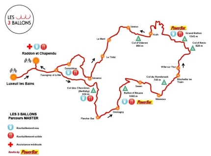 Route Les Trois Ballons 2014